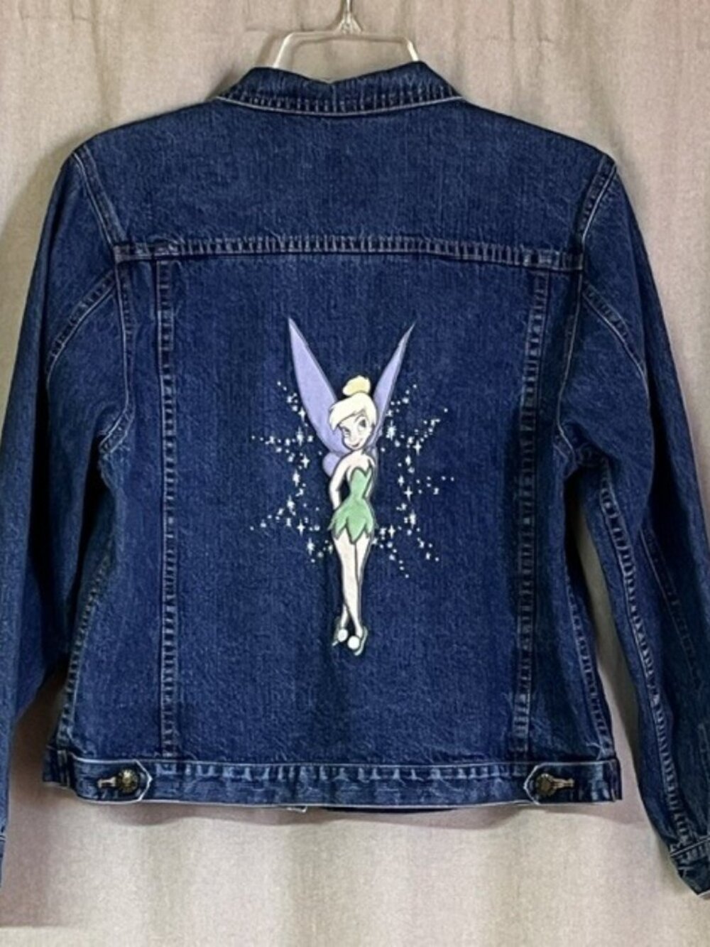 DISNEYSTORE Denim Jacket TINKER BELL Size S